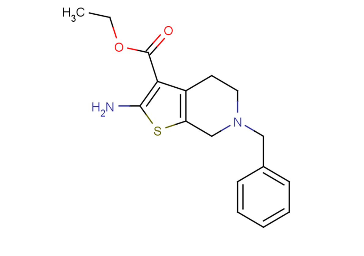 ethyl 2-amino-6-benzyl-4H,5H,6H,7H-thieno[2,3-c]pyridine-3-carboxylate