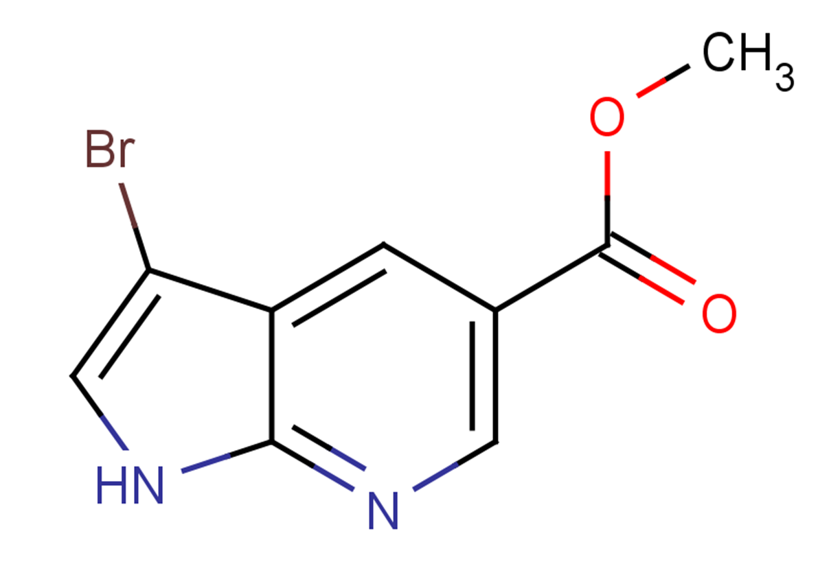 methyl 3-bromo-1H-pyrrolo[2,3-b]pyridine-5-carboxylate