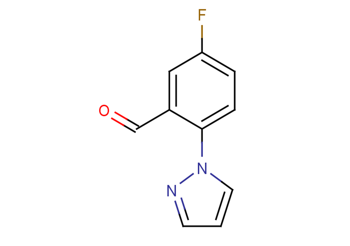 5-fluoro-2-(1H-pyrazol-1-yl)benzaldehyde