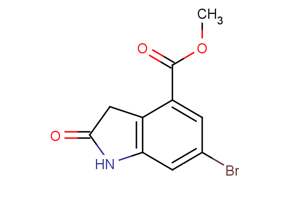 methyl 6-bromo-2-oxo-2,3-dihydro-1H-indole-4-carboxylate