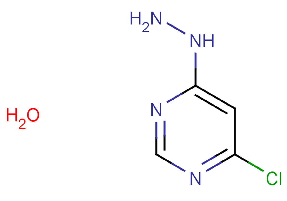 4-chloro-6-hydrazinylpyrimidine hydrate