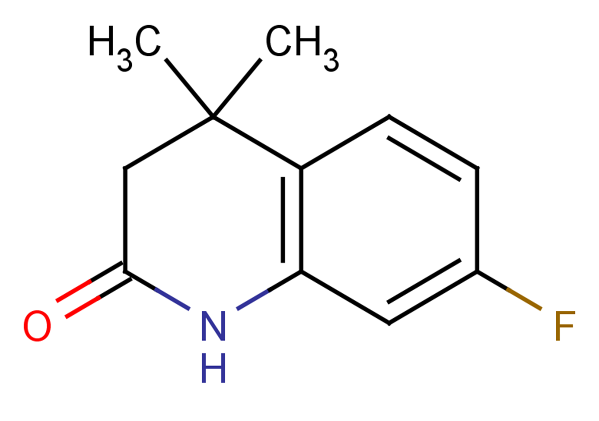 7-fluoro-4,4-dimethyl-1,2,3,4-tetrahydroquinolin-2-one