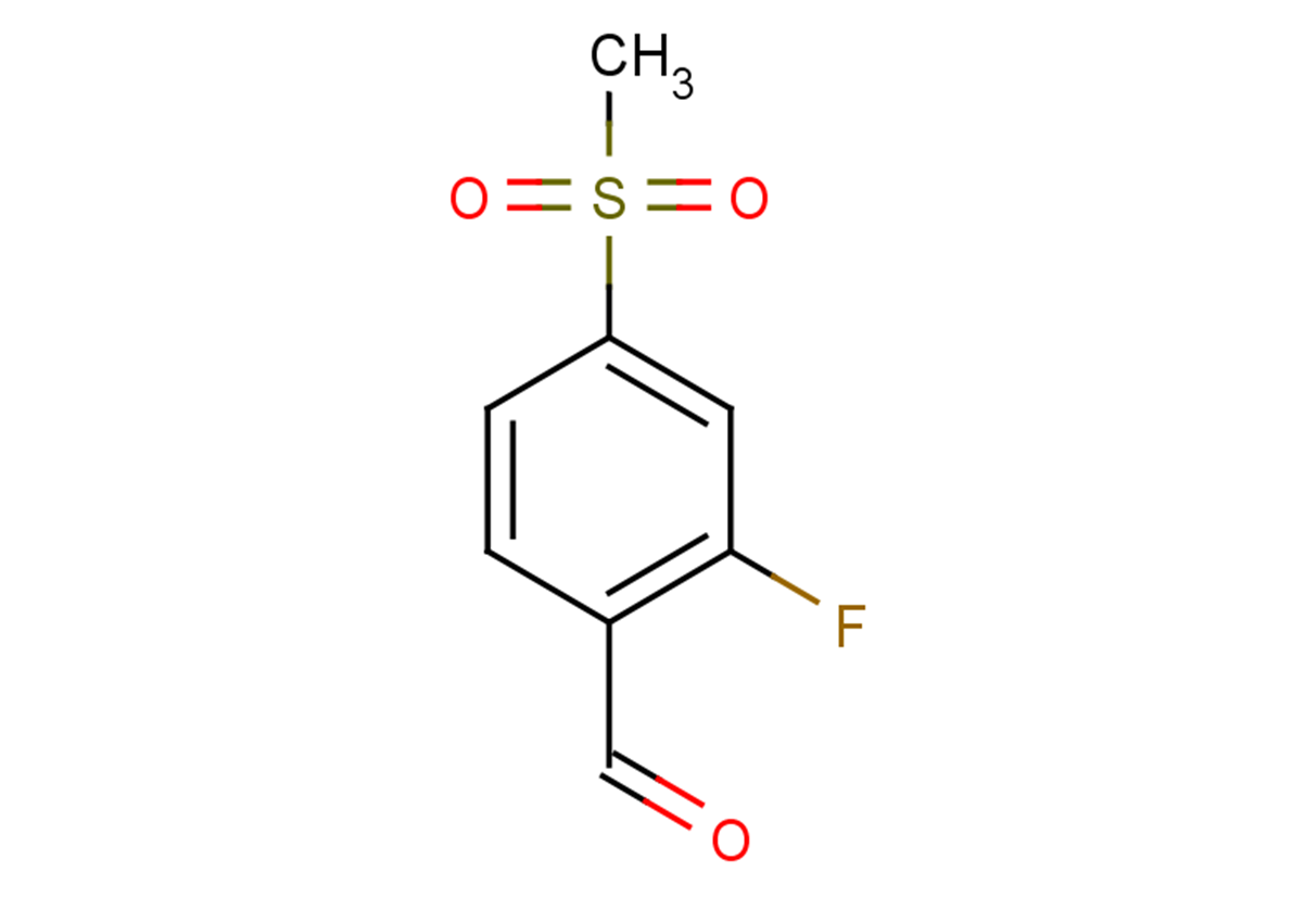 2-fluoro-4-methanesulfonylbenzaldehyde