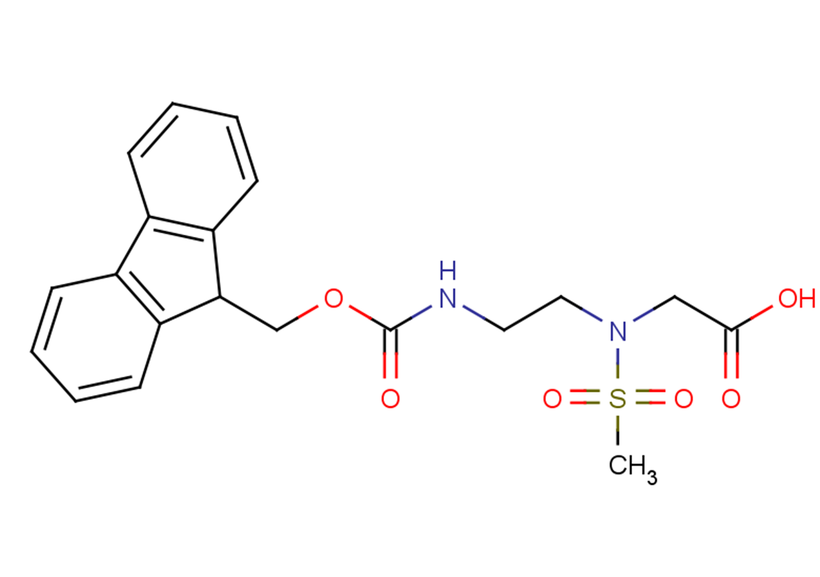 2-[N-(2-{[(9H-fluoren-9-ylmethoxy)carbonyl]amino}ethyl)methanesulfonamido]acetic acid