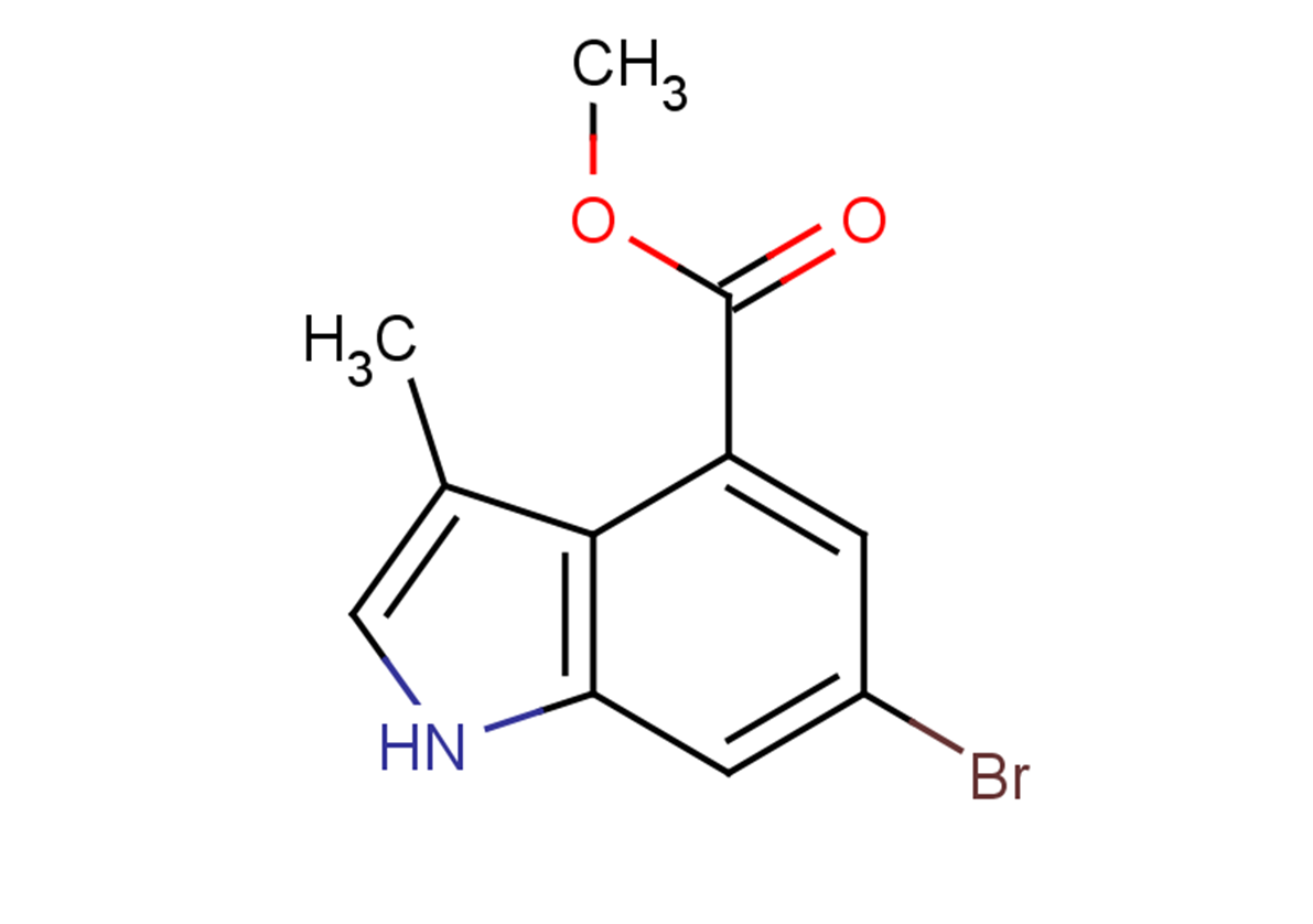 methyl 6-bromo-3-methyl-1H-indole-4-carboxylate