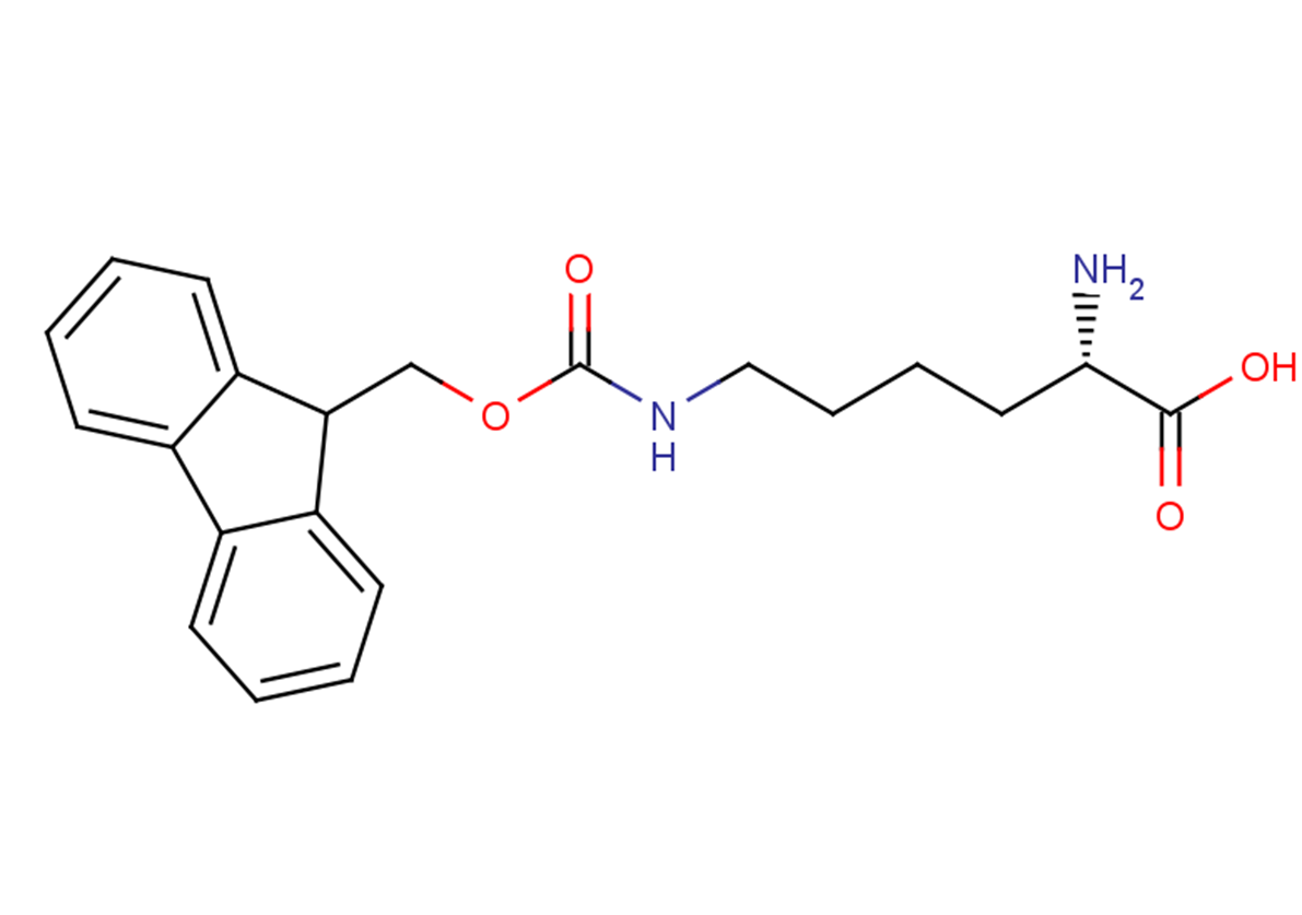 (2S)-2-amino-6-{[(9H-fluoren-9-ylmethoxy)carbonyl]amino}hexanoic acid