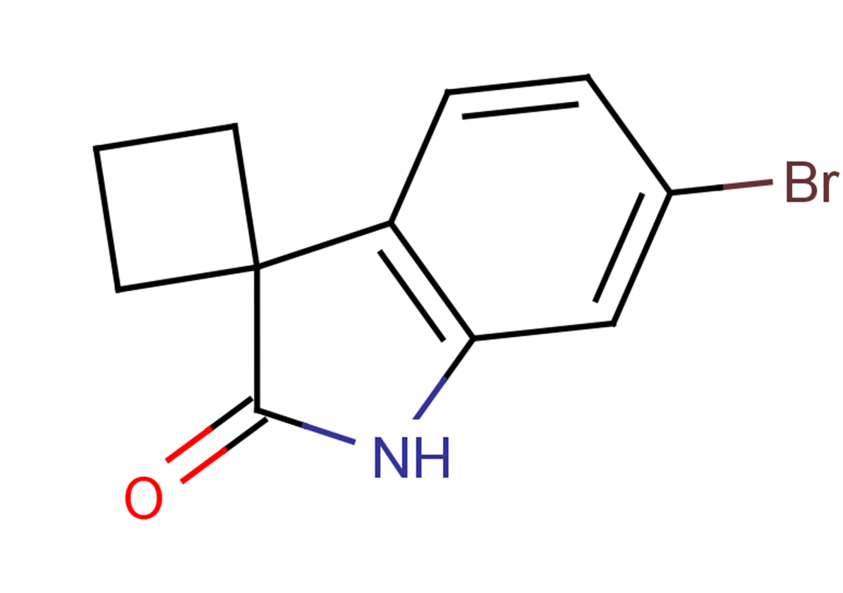 6'-bromo-1',2'-dihydrospiro[cyclobutane-1,3'-indole]-2'-one