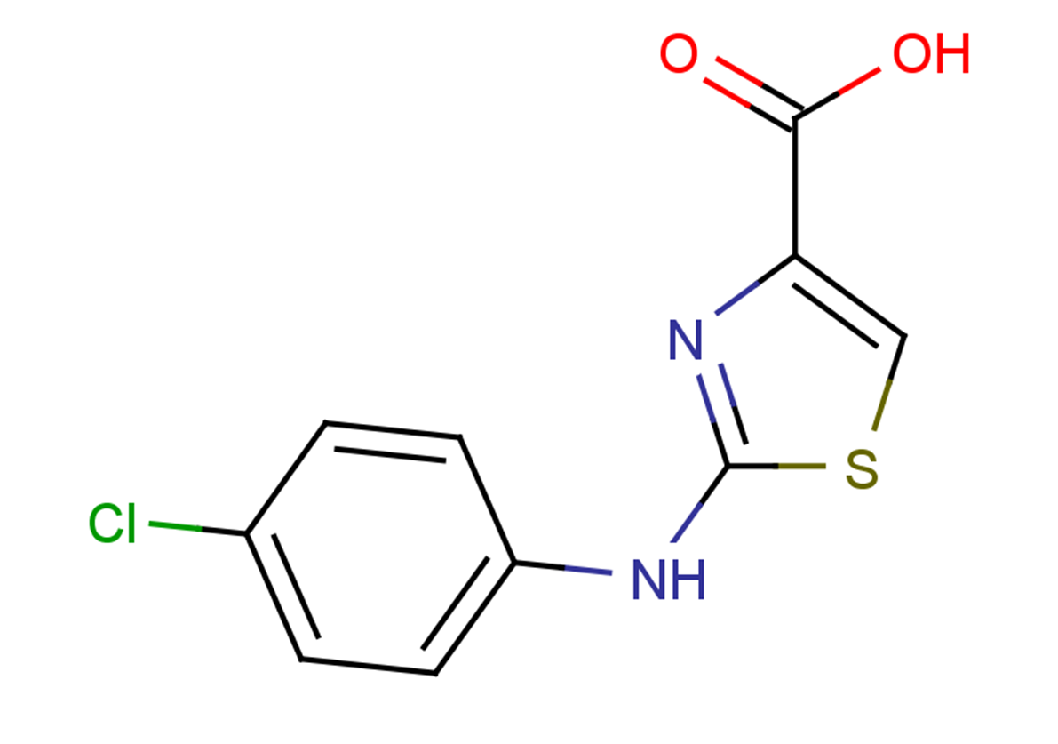2-[(4-chlorophenyl)amino]-1,3-thiazole-4-carboxylic acid