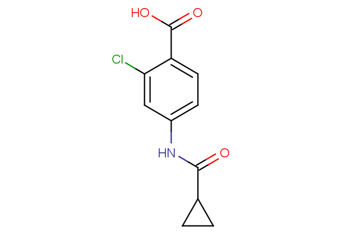 2-chloro-4-cyclopropaneamidobenzoic acid