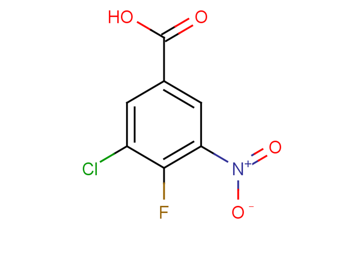 3-chloro-4-fluoro-5-nitrobenzoic acid