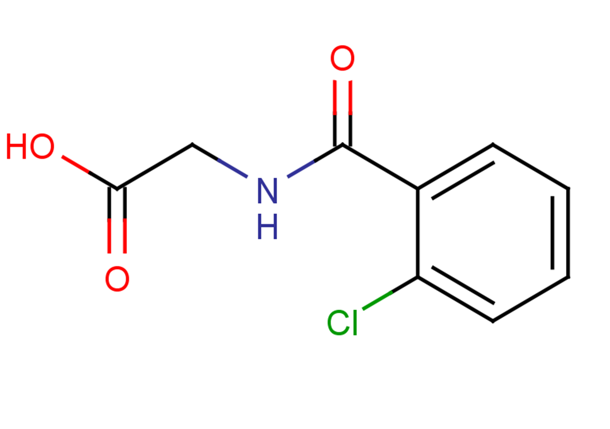 2-[(2-chlorophenyl)formamido]acetic acid