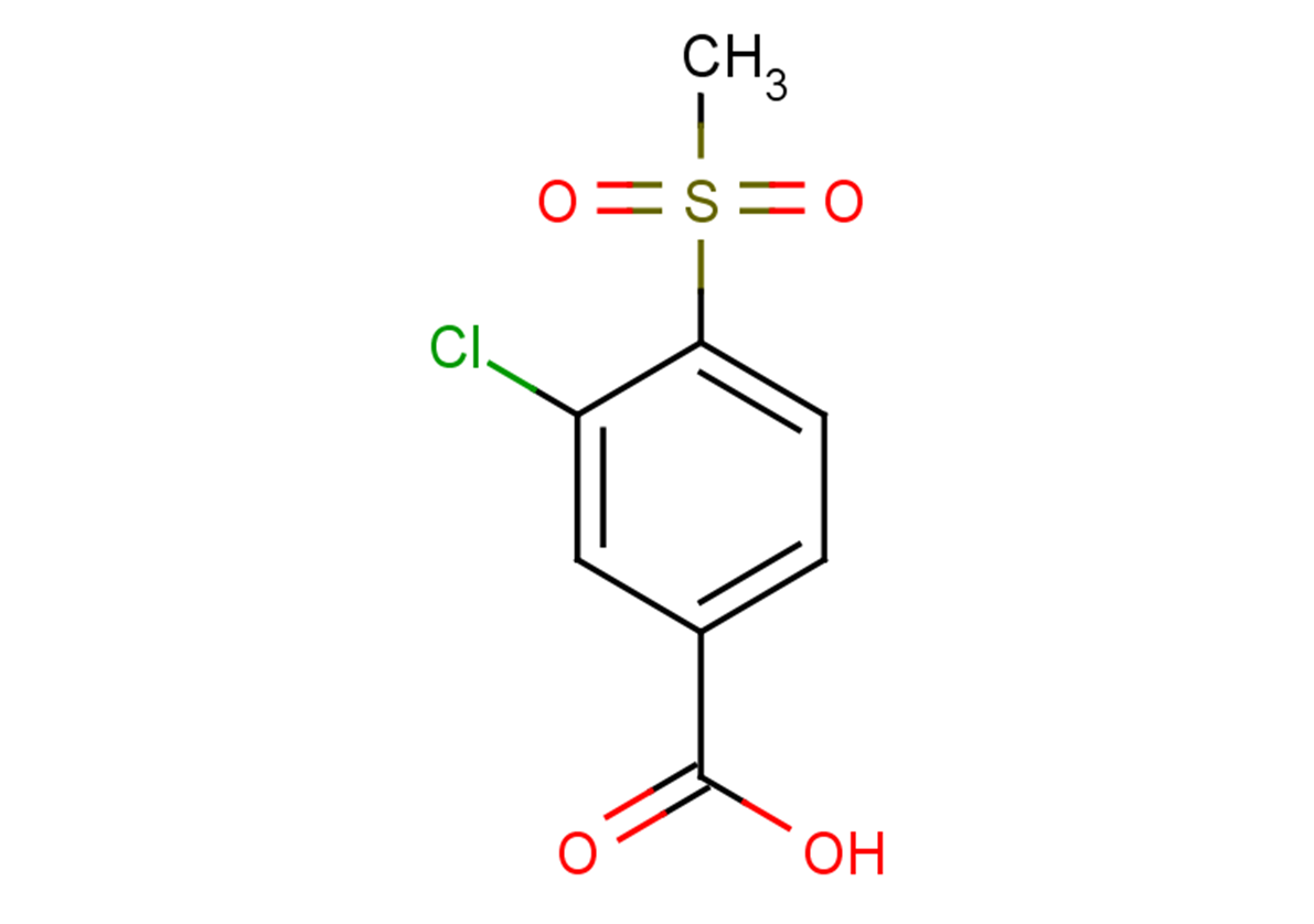 3-chloro-4-methanesulfonylbenzoic acid