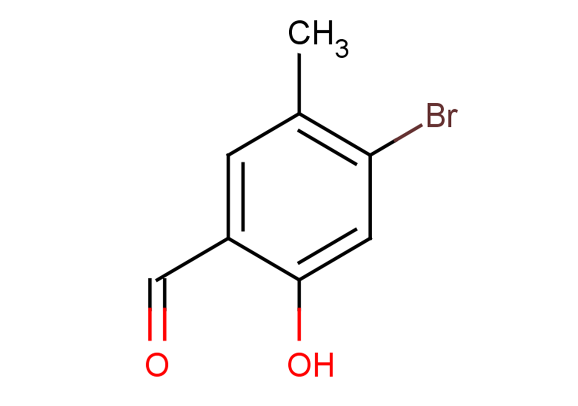 4-bromo-2-hydroxy-5-methylbenzaldehyde