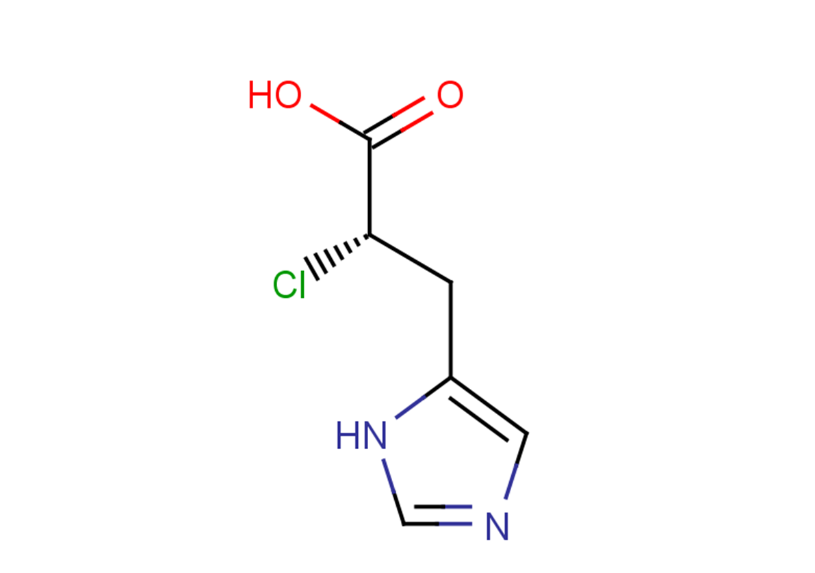 (2S)-2-chloro-3-(1H-imidazol-5-yl)propanoic acid