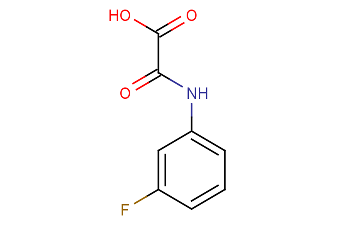 [(3-fluorophenyl)carbamoyl]formic acid