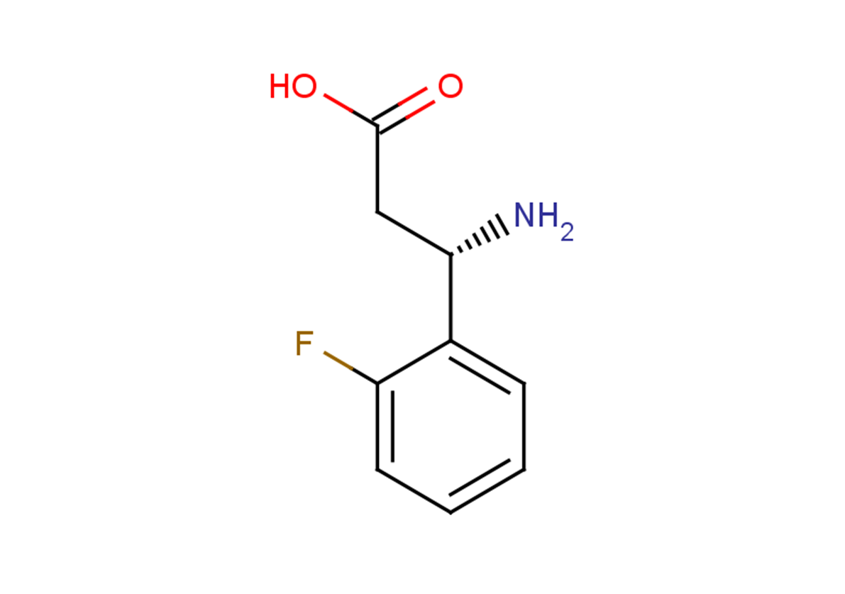 (3S)-3-amino-3-(2-fluorophenyl)propanoic acid
