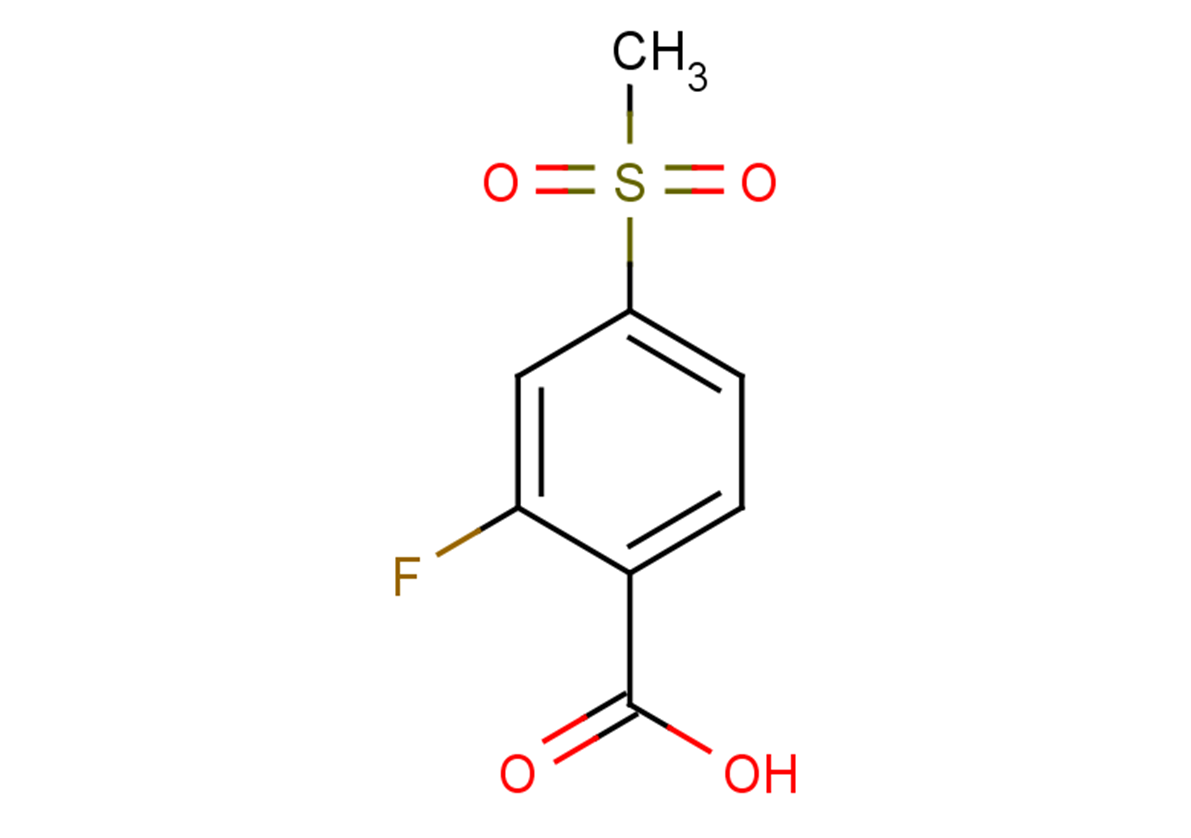 2-fluoro-4-methanesulfonylbenzoic acid