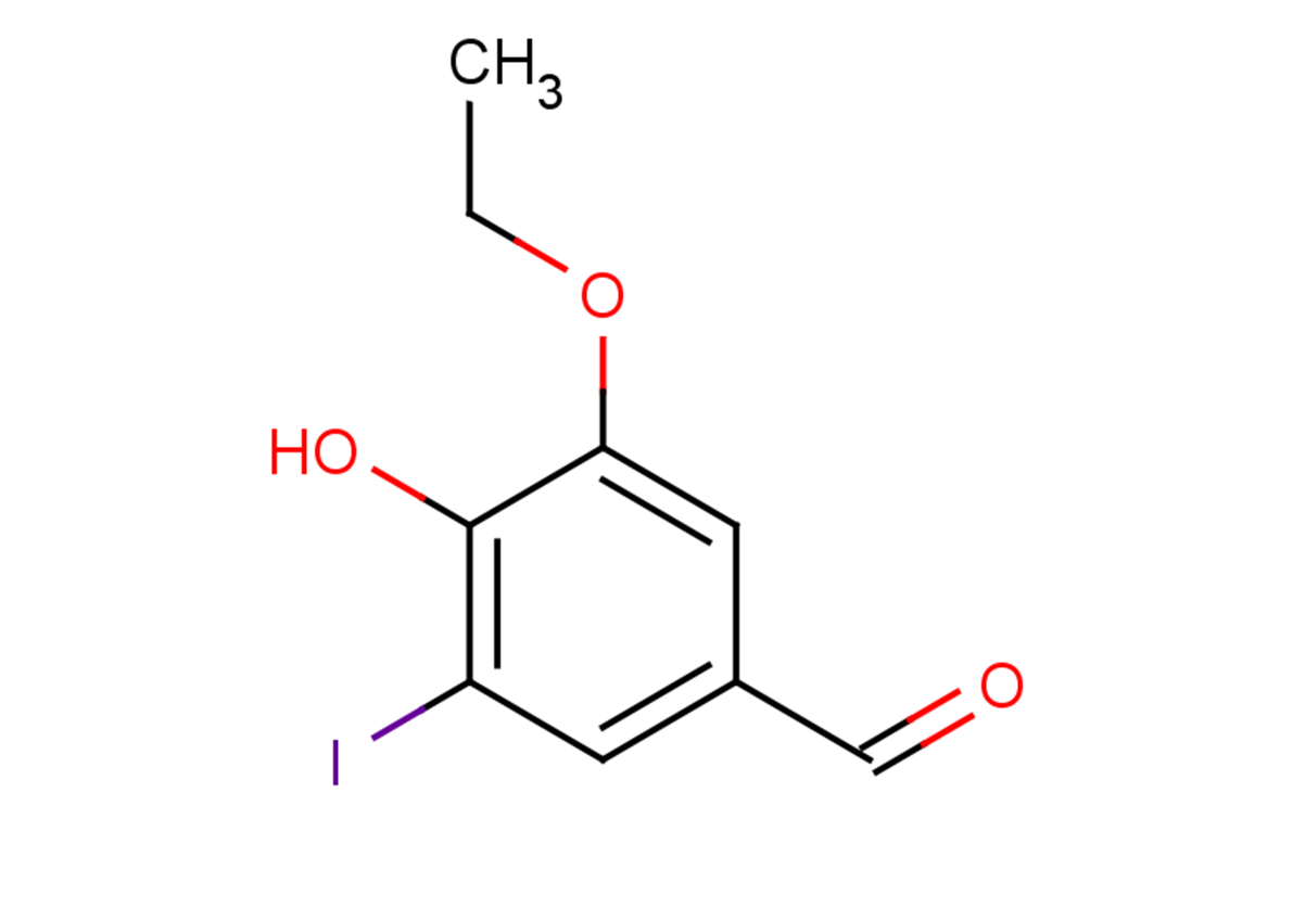 3-ethoxy-4-hydroxy-5-iodobenzaldehyde