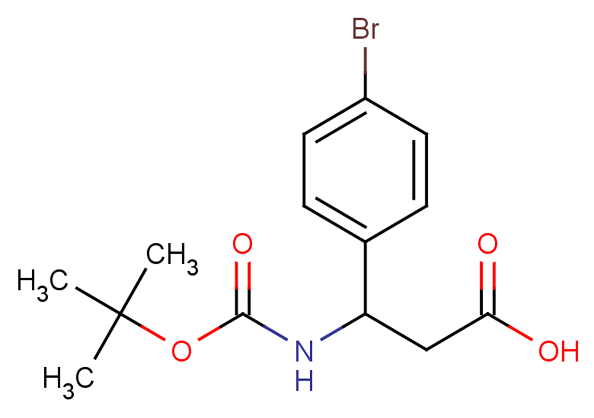 3-(4-bromophenyl)-3-{[(tert-butoxy)carbonyl]amino}propanoic acid