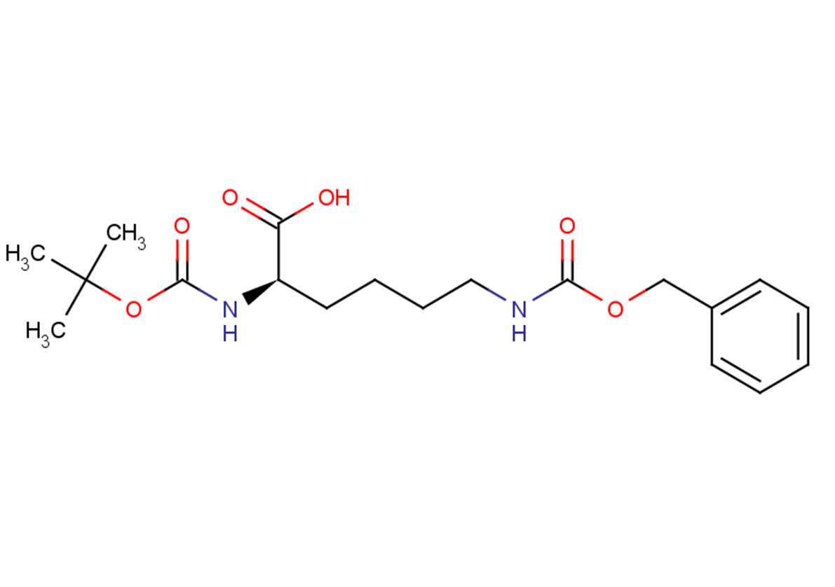 (2R)-6-{[(benzyloxy)carbonyl]amino}-2-{[(tert-butoxy)carbonyl]amino}hexanoic acid