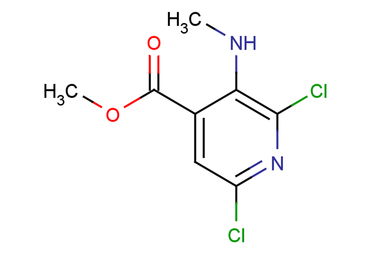 methyl 2,6-dichloro-3-(methylamino)pyridine-4-carboxylate