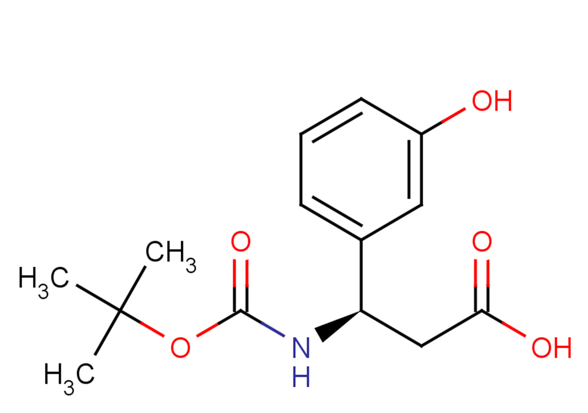 (3R)-3-{[(tert-butoxy)carbonyl]amino}-3-(3-hydroxyphenyl)propanoic acid