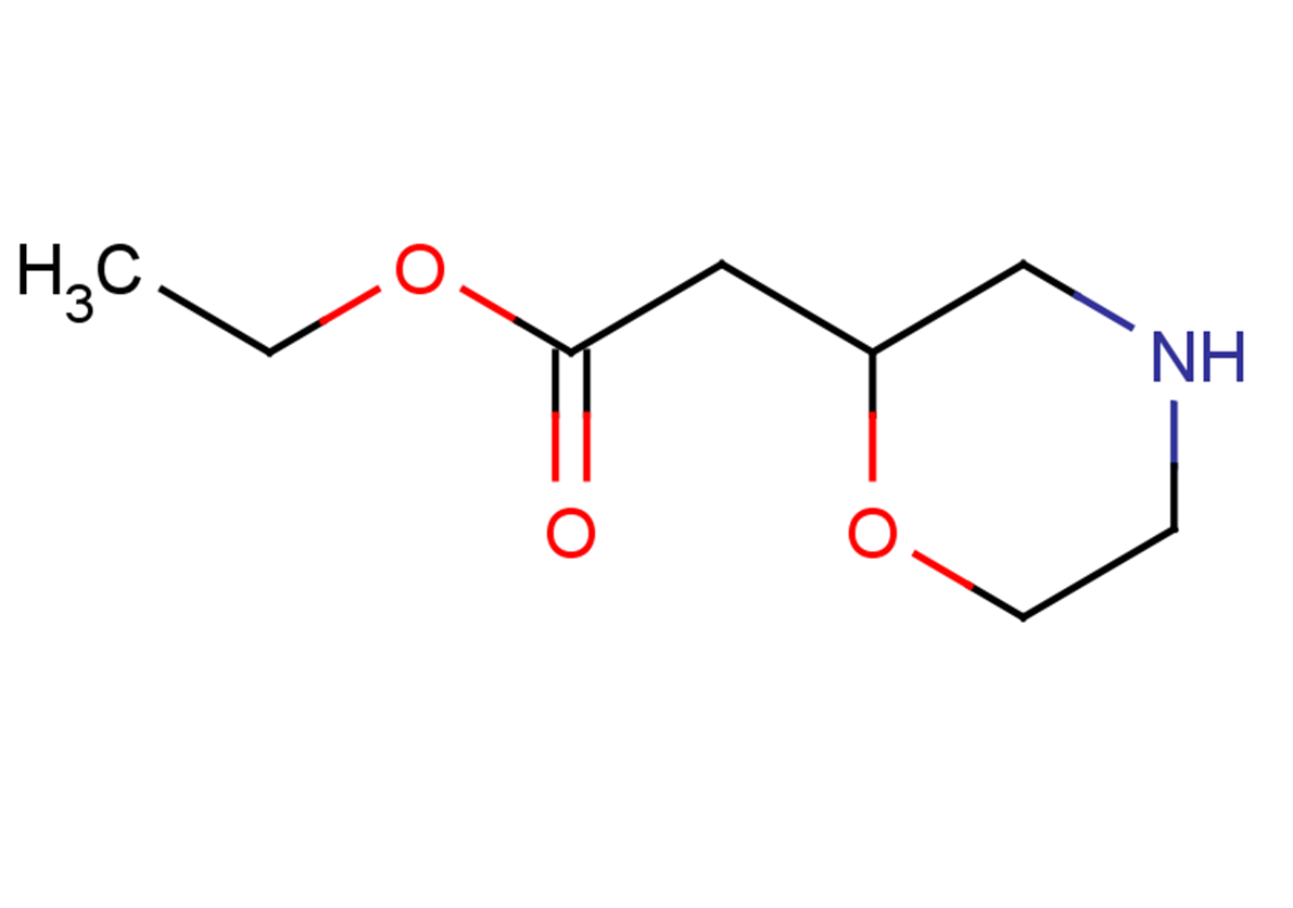 ethyl 2-(morpholin-2-yl)acetate