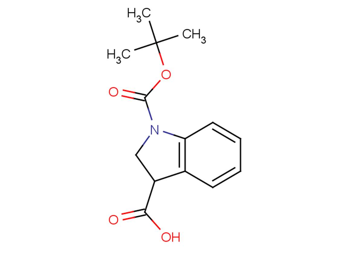 1-[(tert-butoxy)carbonyl]-2,3-dihydro-1H-indole-3-carboxylic acid