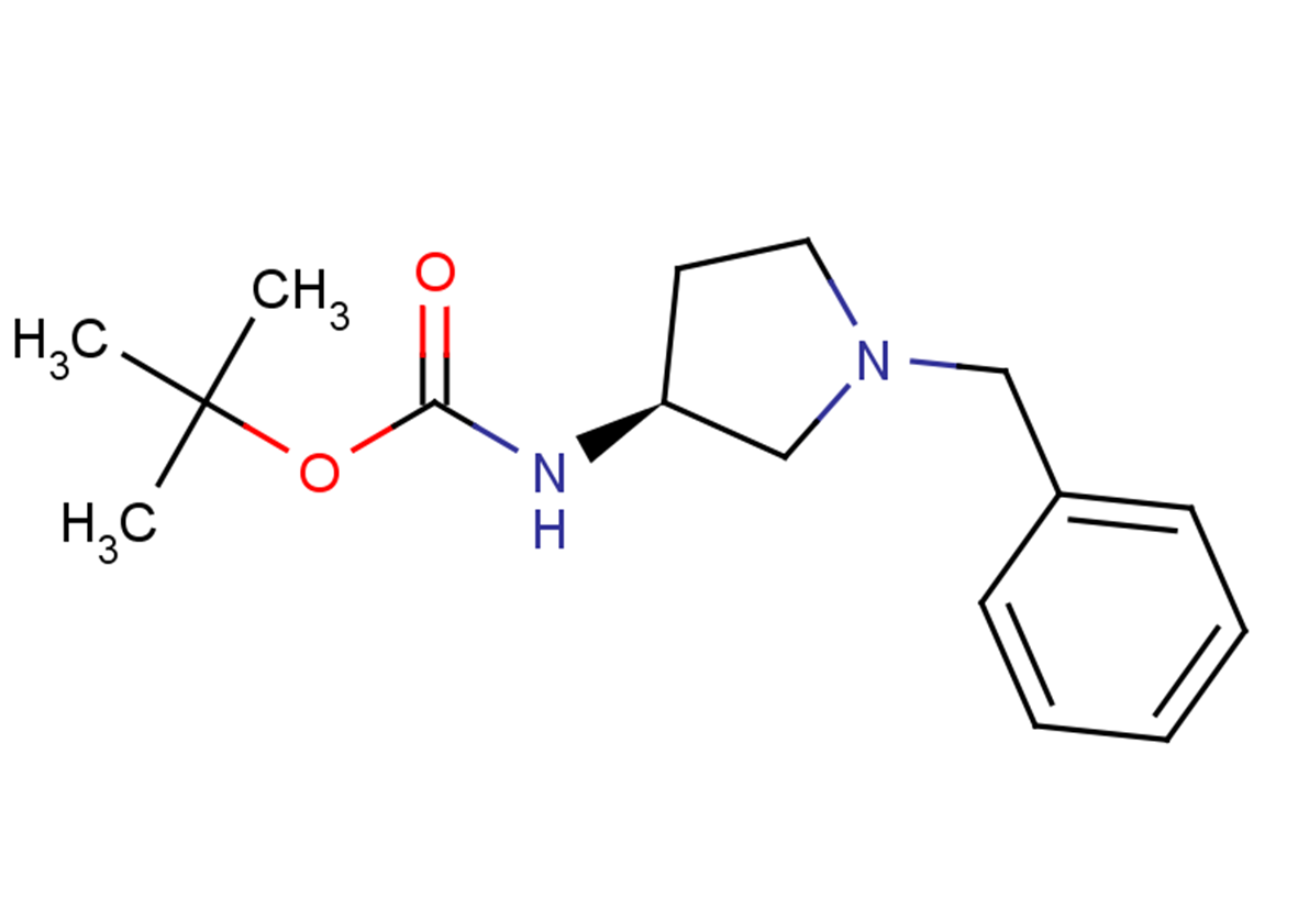 tert-butyl N-[(3S)-1-benzylpyrrolidin-3-yl]carbamate