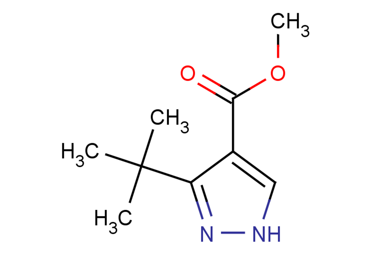 methyl 3-tert-butyl-1H-pyrazole-4-carboxylate