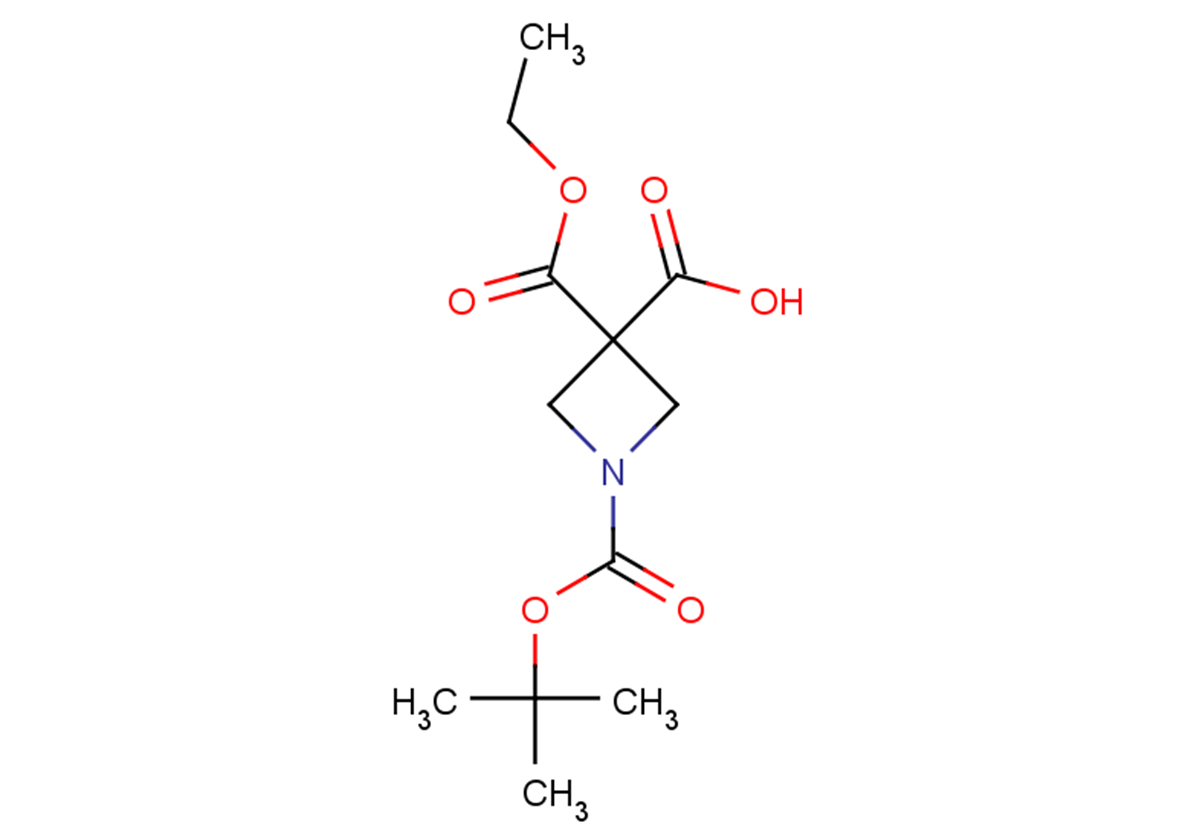 1-[(tert-butoxy)carbonyl]-3-(ethoxycarbonyl)azetidine-3-carboxylic acid
