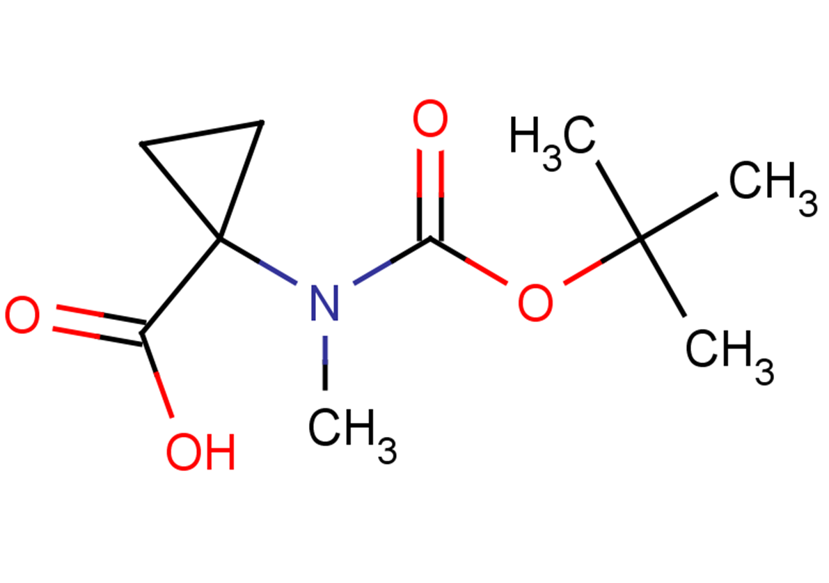1-{[(tert-butoxy)carbonyl](methyl)amino}cyclopropane-1-carboxylic acid