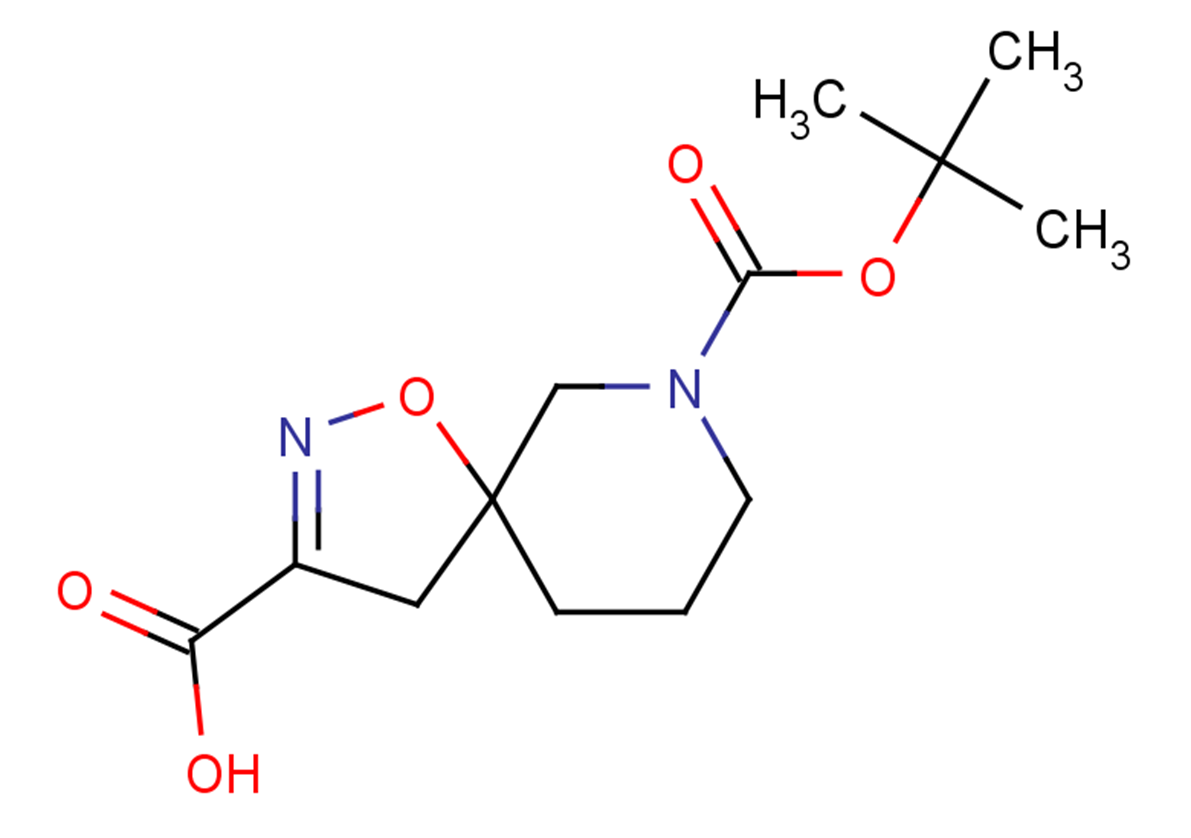 7-[(tert-butoxy)carbonyl]-1-oxa-2,7-diazaspiro[4.5]dec-2-ene-3-carboxylic acid