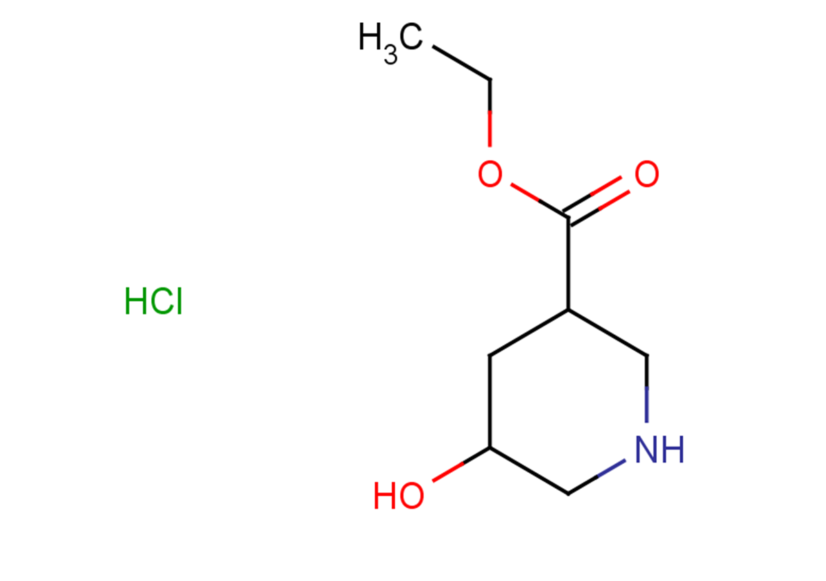 ethyl 5-hydroxypiperidine-3-carboxylate hydrochloride