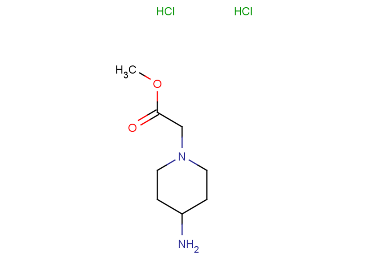 methyl 2-(4-aminopiperidin-1-yl)acetate dihydrochloride