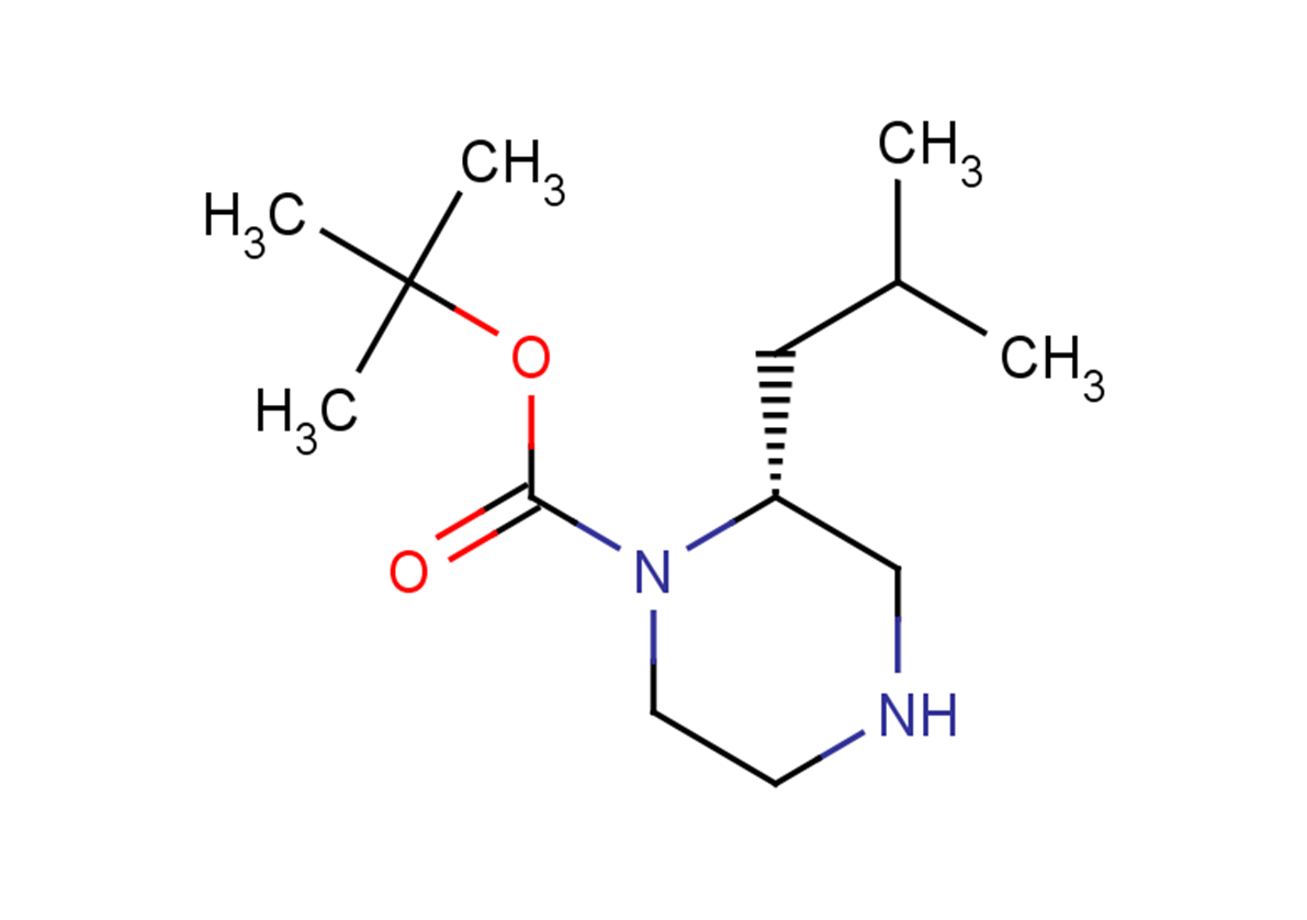 tert-butyl (2R)-2-(2-methylpropyl)piperazine-1-carboxylate