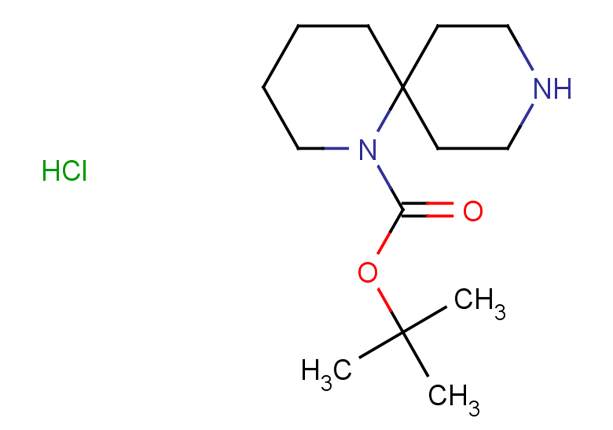 tert-butyl 1,9-diazaspiro[5.5]undecane-1-carboxylate hydrochloride