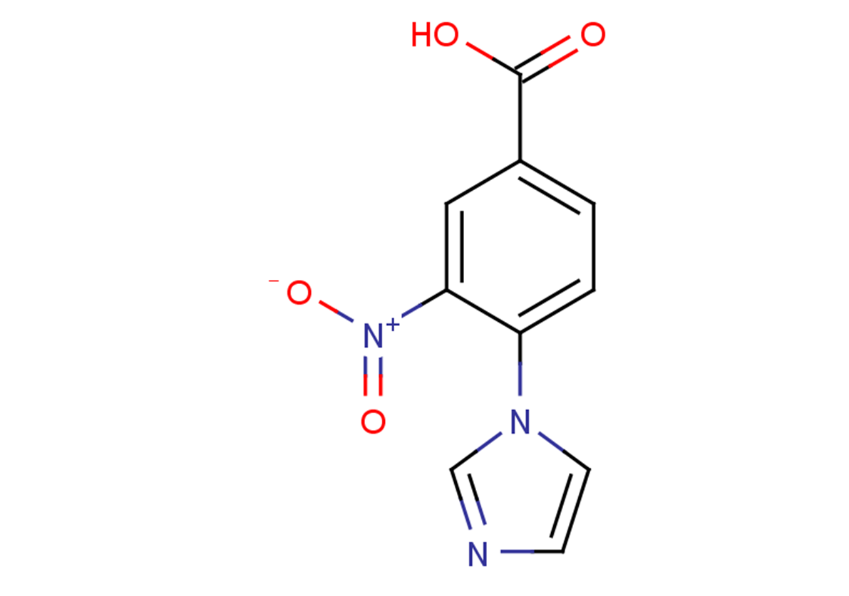 4-(1H-imidazol-1-yl)-3-nitrobenzoic acid