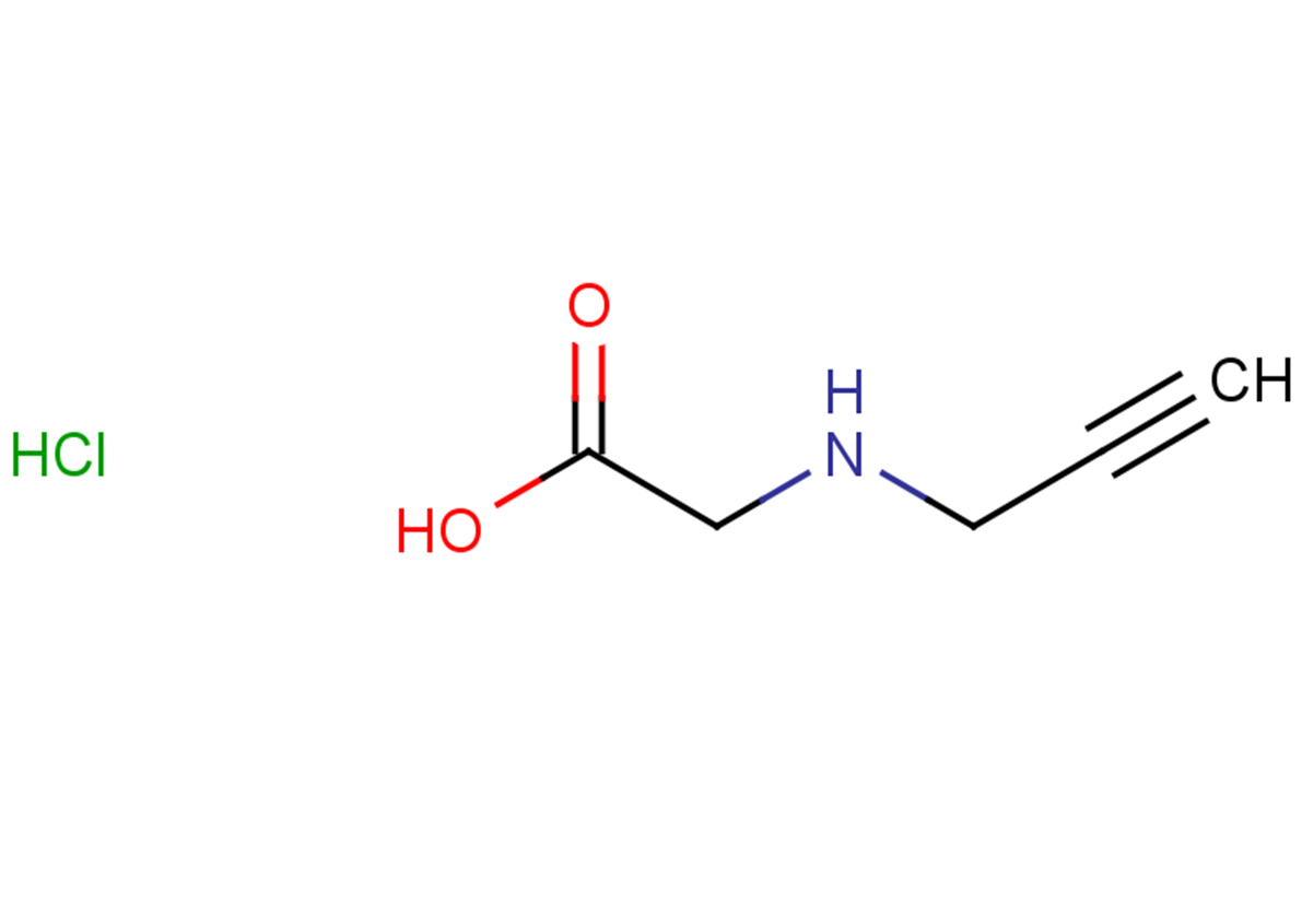 2-(prop-2-yn-1-ylamino)acetic acid hydrochloride