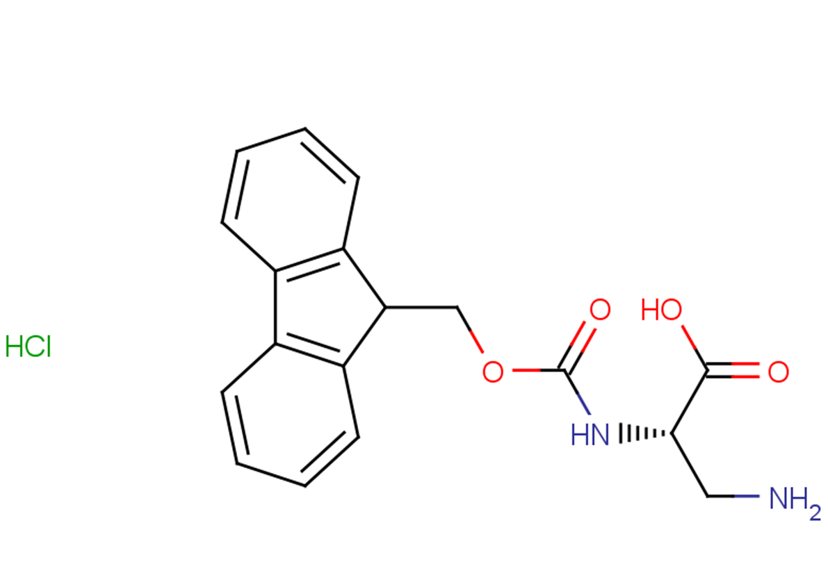 (2S)-3-amino-2-{[(9H-fluoren-9-ylmethoxy)carbonyl]amino}propanoic acid hydrochloride