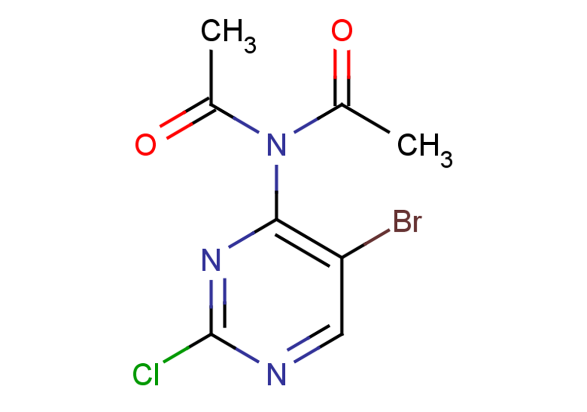 N-acetyl-N-(5-bromo-2-chloropyrimidin-4-yl)acetamide