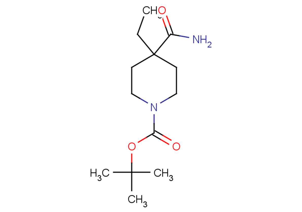 tert-butyl 4-carbamoyl-4-ethylpiperidine-1-carboxylate