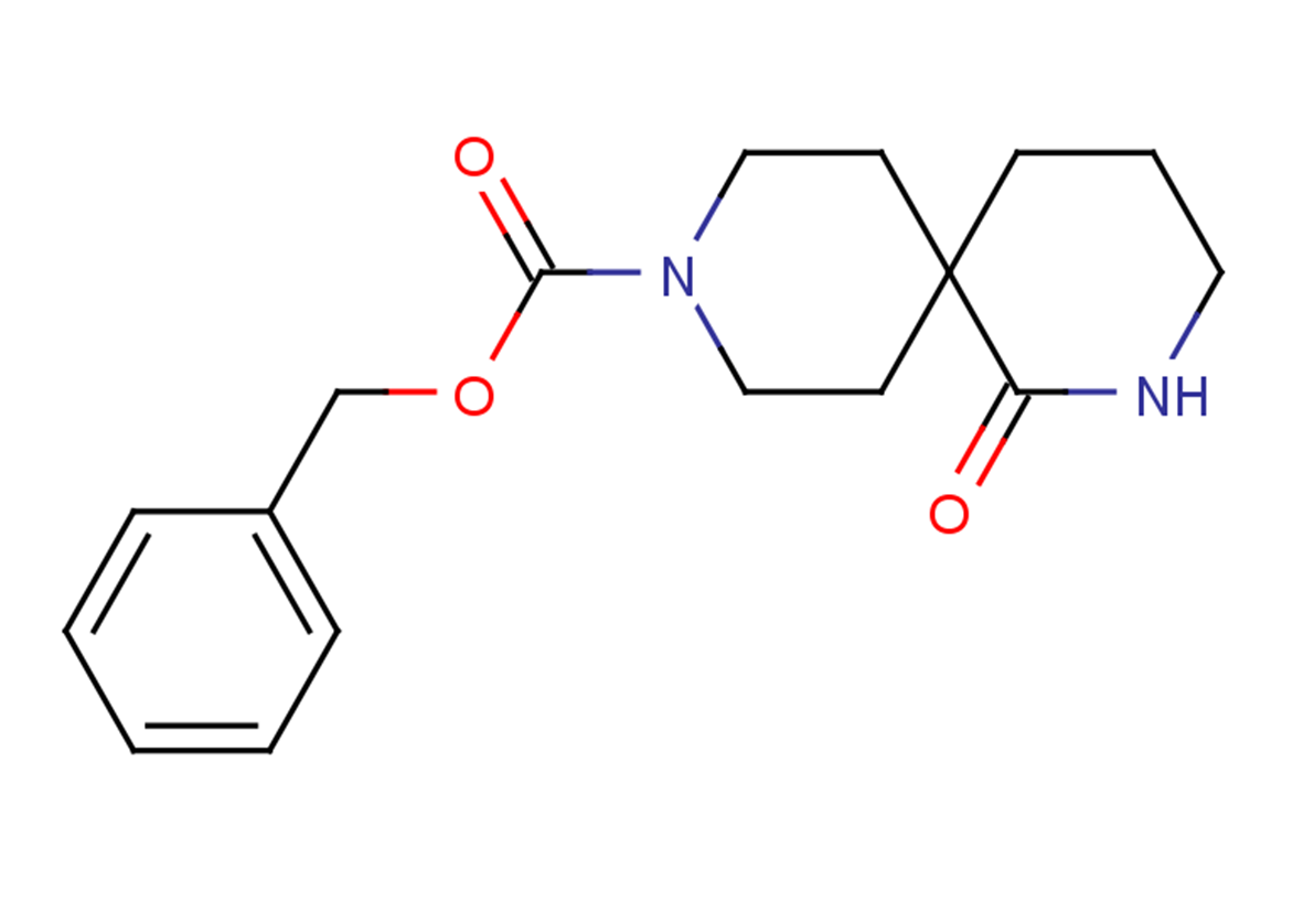 benzyl 1-oxo-2,9-diazaspiro[5.5]undecane-9-carboxylate