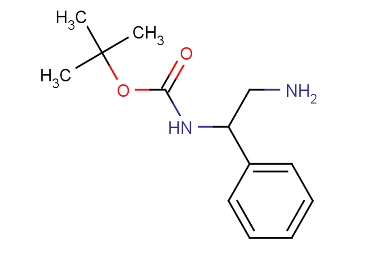 tert-butyl N-(2-amino-1-phenylethyl)carbamate