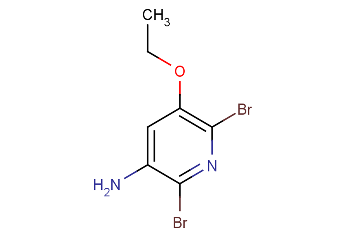 2,6-dibromo-5-ethoxypyridin-3-amine