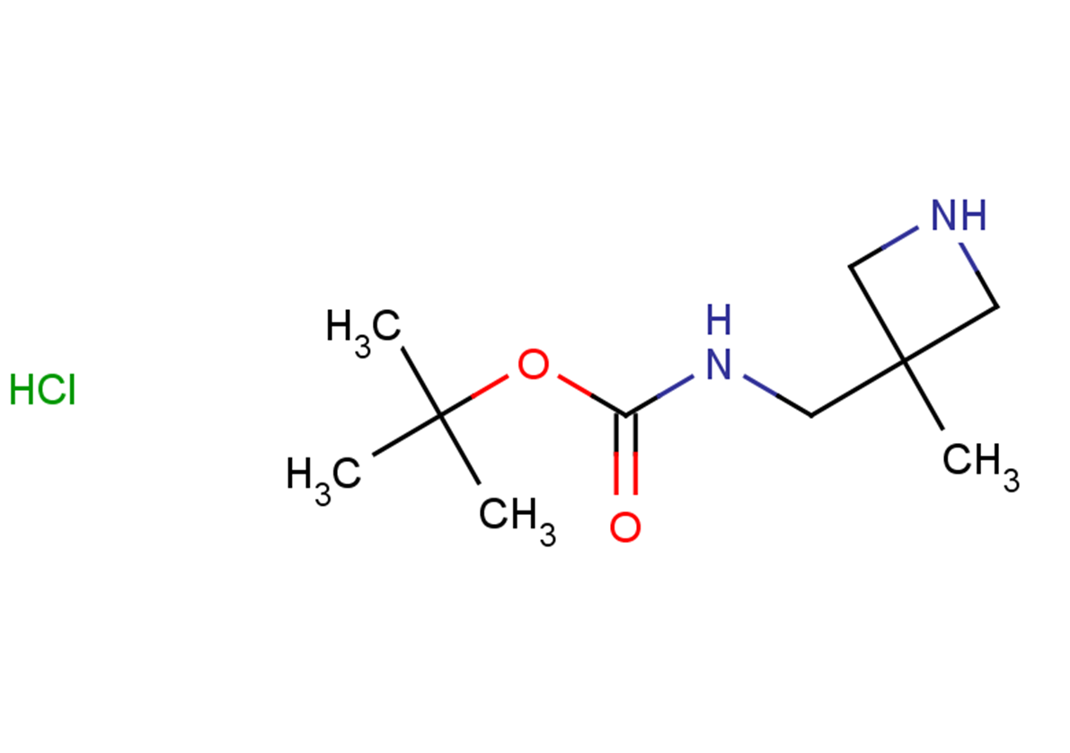 tert-butyl N-[(3-methylazetidin-3-yl)methyl]carbamate hydrochloride