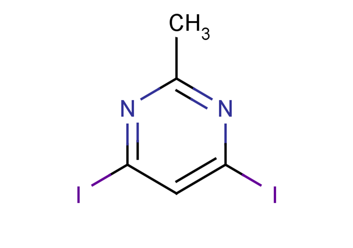 4,6-diiodo-2-methylpyrimidine