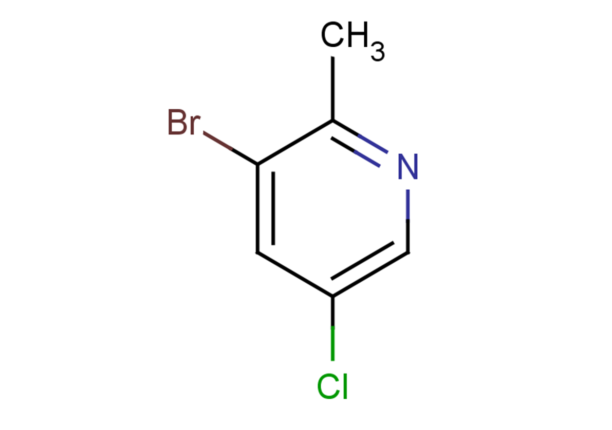 3-bromo-5-chloro-2-methylpyridine