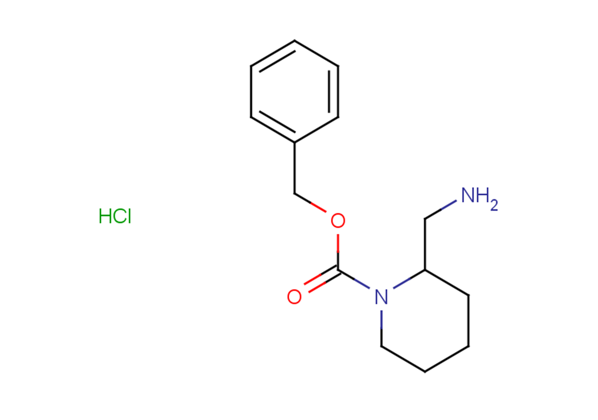 benzyl 2-(aminomethyl)piperidine-1-carboxylate hydrochloride