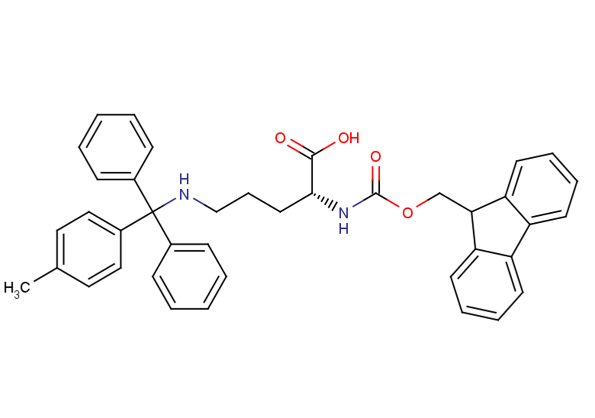 (2R)-2-{[(9H-fluoren-9-ylmethoxy)carbonyl]amino}-5-{[(4-methylphenyl)diphenylmethyl]amino}pentanoic acid